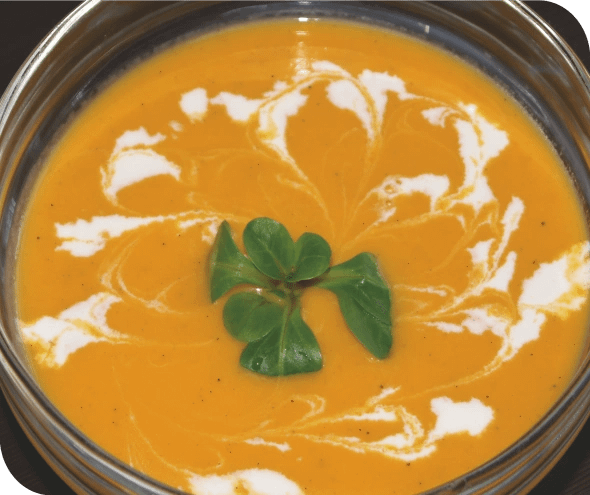 Суп пюре морковный